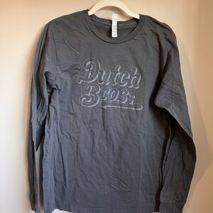 Dutch Bros Gray Long Sleeve Shirt